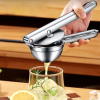 Presse-citron manuel MIXWARES en acier inoxydable 316, presse-agrumes de haute qualité multifonctionnel pour la maison et la cuisine