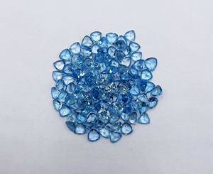 ธรรมชาติสำหรับสวิสสีฟ้าบุษราคัมล้านล้านตัดหลวมอัญมณี4-8มม. สำหรับเครื่องประดับที่ได้รับการรับรองจาก IGI - Product Image 3