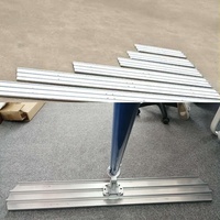 Outils de construction VANSE en vente flash, outils de raclage du béton, flotteur à béton en magnésium à extrémité carrée durable, outils de plâtrage
