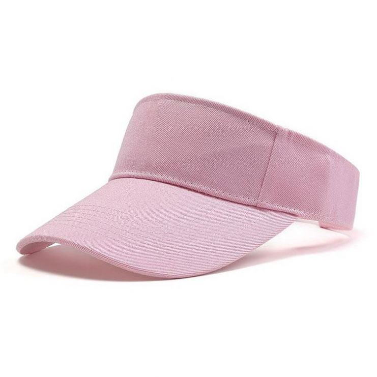 Custom High Quality Cotton Embroidery Sun Hat Black Empty Tennis Running Sports Cap