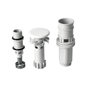 Precio de fábrica: Válvula de desagüe de lavabo de cerámica extraíble y fácil de limpiar con rebosadero para lavabos de cerámica - Product Image 6