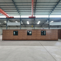 Prix Usine Conteneur Modulaire Extensible 40FT à Montage Rapide, 2 Chambres, Norme UE, Noyau EPS 50mm, Garantie 1 An