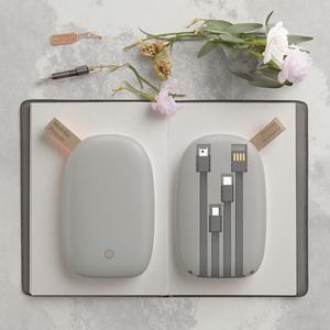 Batería Externa Multifuncional Mini al por Mayor, Gran Capacidad 10400mAh 7000mAh, Carga Móvil, Logotipo Personalizado, Portátil, Uso en Exteriores - Product Image 1