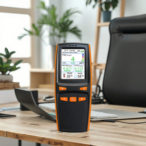 Đa chức năng <span class=keywords><strong>Gas</strong></span> Detector với dữ liệu tải về độ chính xác cao CO2 PM2.5 cảm biến Meter không khí trong nhà chất lượng màn hình phân tích khí - Product Image 4