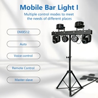 Projecteur de scène professionnel 2x30W RGBW Butterfly Strobe Par Moving Head avec effet faisceau laser et trépied – Expédition depuis l'entrepôt européen