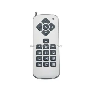 Transmitter 433MHz RF 18CH Channel Wireless Remote Control 18 Buttons Relay Switch 18 Key High Power Wireless Transmitter For Light Lamp