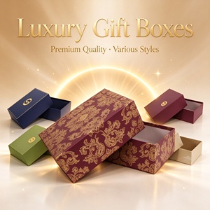Boîtes rigides personnalisées Boîtes d'emballage de luxe avec couvercle et base pour produits cadeaux de détail et marque de commerce électronique - Product Image 1