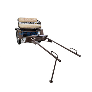 Rickshaw à deux roues directement de l'usine pour promotion – Superbe mini-chariot à chevaux/voiturette pour poney à 2 roues - Product Image 2