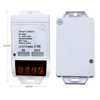 Interruptor Inteligente Tuya Directo de Fábrica, AC 85V 265V WiFi 30A, Módulo de Relé de Alta Potencia, Control Remoto Inalámbrico para Automatización del Hogar