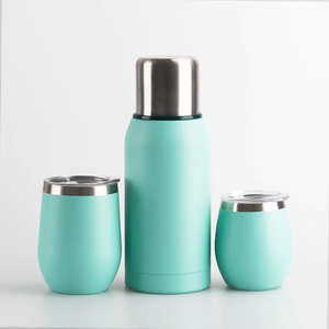 Juego de té de yerba mate de acero inoxidable de diseño clásico de 8oz y 12oz, botella termo de 25oz con Bombilla Straw Mate, tazas para uso en agua - Product Image 5