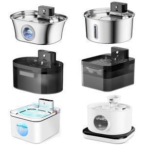 เครื่องให้น้ำแมวไร้สาย <span class=keywords><strong>4000</strong></span> มิลลิแอมป์ เป็นมิตรกับสิ่งแวดล้อม ทนทาน ชาร์จไฟได้ วัสดุสแตนเลส พร้อมเซ็นเซอร์แบตเตอรี่ IPX5 แข็งแรงทนทาน - Product Image 2