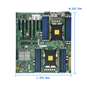 X11DPH-T untuk Motherboard Supermicro Xeon prosesor skalabel LGA-3647 DDR4 7 PCI-E 3.0 Slot LAN ganda dengan 10GBase-T - Product Image 5