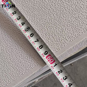 Plafonds suspendus en PVC résistants à l'eau, dalles de plafond suspendu, Cielo Falso Vinilico Tipo Gypsun, Planchas De Yeso De 60X1.20 - Product Image 5