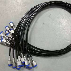 Tuyau de test de pression en caoutchouc polyuréthane à fibres durables de <span class=keywords><strong>4</strong></span> <span class=keywords><strong>mm</strong></span>, personnalisable, Duker, vente chaude, pour machines-outils hydrauliques, 2,5-20 MPa - Product Image 6
