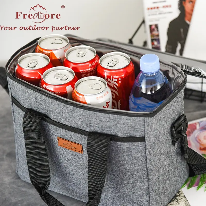 Eco Friendly Cooler Bag Ice Thermo Picnic Lunch Box Beer Drinks Cold Carrier Ice Pack Thermal Insulation Bag