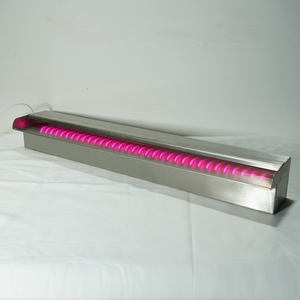 Cascada de <span class=keywords><strong>piscina</strong></span> de acero inoxidable de alta calidad, cascadas de <span class=keywords><strong>roca</strong></span> artificial para piscinas, cascada de <span class=keywords><strong>piscina</strong></span> - Product Image 2