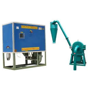 Combined maize peeling flour grinding equipment posho meal food processing machinery