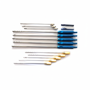 Juego de cánulas de liposucción OEM de 15 piezas, juego de cánulas de liposucción de mango súper fijo, kit de liposucción de cuerpo completo de Daddy D Pro ISO - Product Image 1