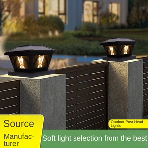 ไฟ LED ตกแต่งสวนรั้วหลักทำจากอลูมิเนียมโบราณ - Product Image 5