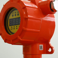 Détecteur d'alarme de niveau de gaz dangereux H2S et ammoniac, transformateur Z-Wave mural industriel fixe avec panneau pour élevage de poulets