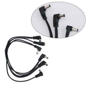 Venta al por mayor efecto de guitarra Cable de pedal de alimentación con cable de pedal de efecto de 1 a 5 vías <span class=keywords><strong>cadena</strong></span> de margaritas de 5 vías para efectos de bajo de guitarra DC <span class=keywords><strong>9V</strong></span> - Product Image 5