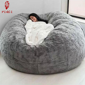 Pouf inclinable sur mesure professionnel, grand format, pour intérieur, lit de relaxation, décoration, pouf Love <span class=keywords><strong>Sack</strong></span>, canapé-lit - Product Image 4