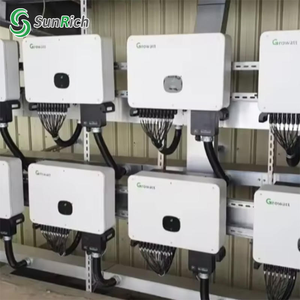 Système solaire photovoltaïque triphasé Growatt 220V/480V 25-70kW sur réseau, kit complet, norme américaine pour les États-Unis, le Canada et le Mexique - Product Image 3