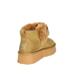 Botas bajas de mujer Laura Biagiotti, de cuero, talla 37, cálidas para invierno, forradas de piel - Product Image 3