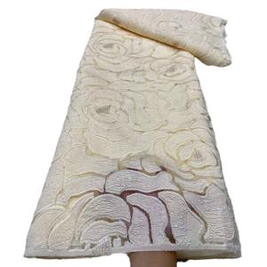 新しいオーガンザジャカード生地、アフリカンドレス生地 - Product Image 6