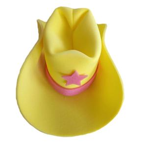 Cappelli da cowboy e da cowgirl divertenti in spugna per feste di Carnevale - Product Image 6