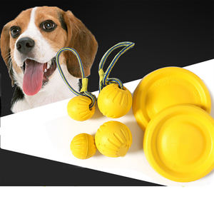 कुत्ते ईवा फोम अंगूठी, फ्लाइंग डिस्क और गेंद खिलौना फ्लोटिंग लायें खिलौना कुत्ते चबाना फ्लोट खिलौना सेट - Product Image 2