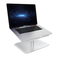 Soporte de Aluminio Giratorio de 360 Grados para Laptop, Base Elevadora para Notebook de Escritorio, para Oficina, OEM de Fábrica