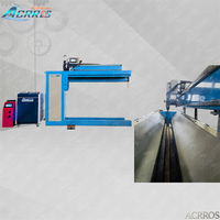 Machine de soudage laser à couture longitudinale automatique CNC ZF1000mm pour tuyaux d'échappement/tubes avec alimentation automatique du fil