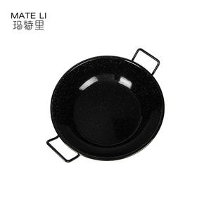 Sartén <span class=keywords><strong>para</strong></span> <span class=keywords><strong>Paella</strong></span> de Acero al Carbono Esmaltado de Alta Calidad, Resistente a la Oxidación, Apta <span class=keywords><strong>para</strong></span> Cocina de Gas, Inducción y <span class=keywords><strong>Fuego</strong></span> Abierto - Product Image 3