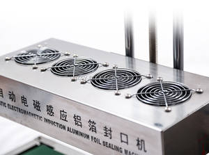 Máquina de cierre de papel de aluminio de botella de plástico de inducción electromagnética continua automática comercial de escritorio/sellador de tapa de caja - Product Image 3