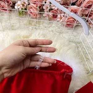 Abito aderente in stile stile stile stile Patchwork con maniche <span class=keywords><strong>a</strong></span> <span class=keywords><strong>vita</strong></span> <span class=keywords><strong>alta</strong></span> Mini abito da Club <span class=keywords><strong>costumi</strong></span> natalizi - Product Image 5