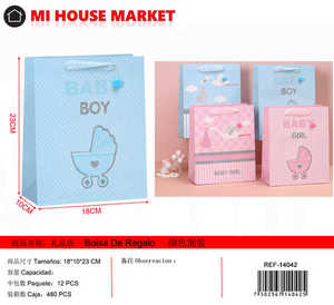 Borsa Regalo per Neonato, Scatola di Cartone Grande e Rigida 0-12 Mesi - Product Image 3