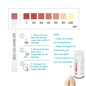 แถบทดสอบน้ำเกลือ0-2000ppm แพ็ค50ชิ้น - Product Image 5