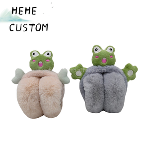 Заводские Пользовательские Оптовые Зимние Наушники Складные однотонные защитные наушники, горячая Распродажа продуктов - Product Image 1