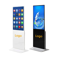 55 inç 4K Windows WIFI LCD dijital tabela dokunmatik ekran Totem kapalı perakende mağaza reklam wayanimation animasyon eğitim