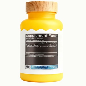 Cápsulas de Vinagre de Sidra de Manzana OEM/ODM, Apoyo a la Desintoxicación, Keto, Adelgazante, Quema Grasa, Promueve la Digestión - Product Image 2