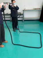Joint gonflable en caoutchouc/silicone pour l'étanchéité industrielle des barils alimentaires et de vin, service de découpe, joint gonflable hermétique de qualité alimentaire