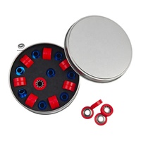 Roues de patins en ligne ultra-légères, étanches, haute vitesse, 688 miniatures, roulements hybrides en céramique blanche ZrO2, Ruota Pattinaggio
