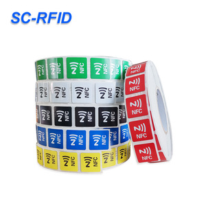 Custom Designed 13.56MHz RFID NFC Chip Tag NFC 213 215 Label Sticker for Social Media Membership Card - Product Image 1