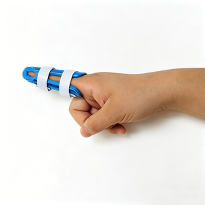 Attelle de <span class=keywords><strong>doigt</strong></span> médicale respirante à prix réduit, stabilisateur de pouce, support protecteur pour les luxations, les fractures et les bris - Product Image 2