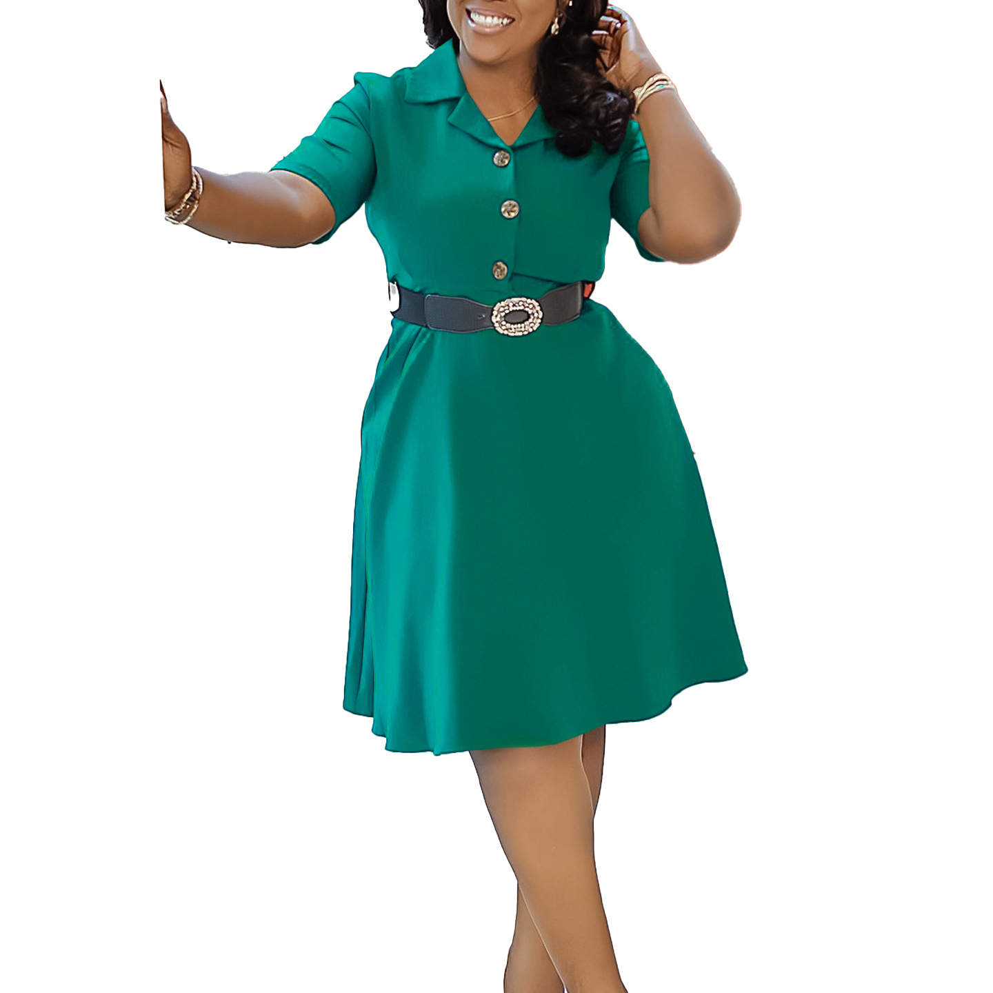 สีเขียว