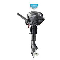 Moteurs hors-bord YAMABISI 5HP 4 temps Moteur de bateau 4 temps 5hp moteurs et composants fuera de borda 5hp