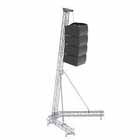 Tuv certificado line array altavoz truss stand aluminio truss para sistema de sonido