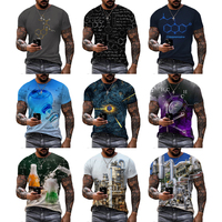 Chemicaliën 3D Gedrukt Shirt Voor Mannen 2022 Fashion Zomer Korte Plus Size Over Printing T-shirt Van Mannen Oem en Odm T-shirts