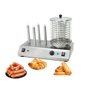 グリルホットドッグマシンソーセージマシンとバンウォーマー製造機スチーマー - Product Image 4